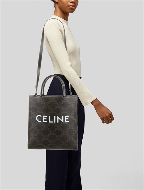 celine triomphe cabas tote|Celine tote bags for women.